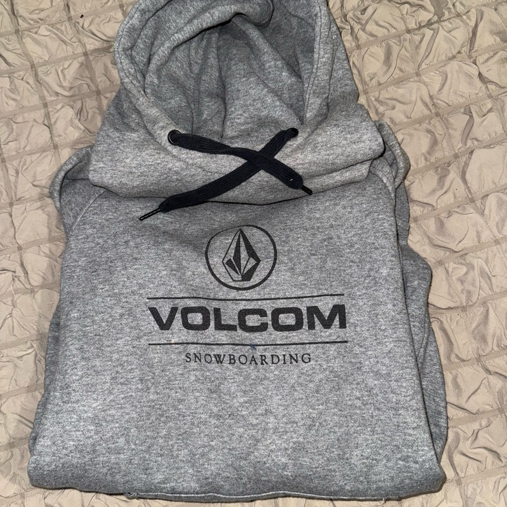 Volcom Men's Gray Hoodie Sweater